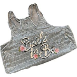 Love and Cherish Bride to Be Tank